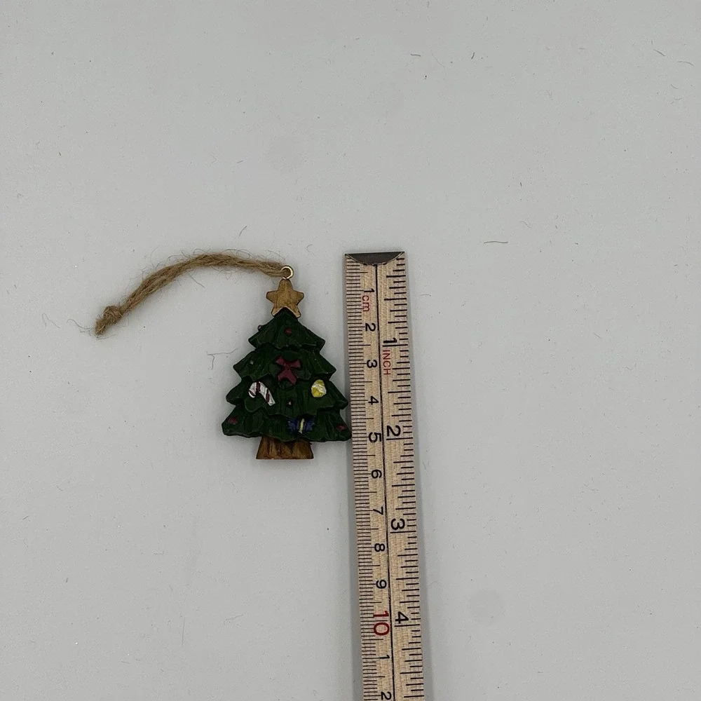 Miniature Resin Christmas Tree Ornament‎